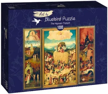 Puzzle Bluebird Puzzle Vůz sena 1000 dílků