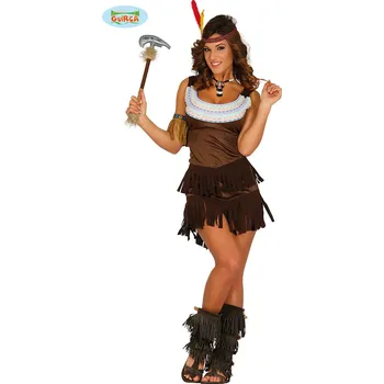Karnevalový kostým Guirca Fiestas Španělsko Sexy indiánka - kostým varianta: 38-40