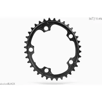 Klika na kolo absoluteBLACK převodník OVAL ROAD 2X 110/5bcd 40T