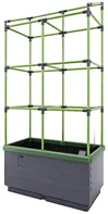 Květináč Biogreen City Jungle Trellis 62 cm antracit/zelený