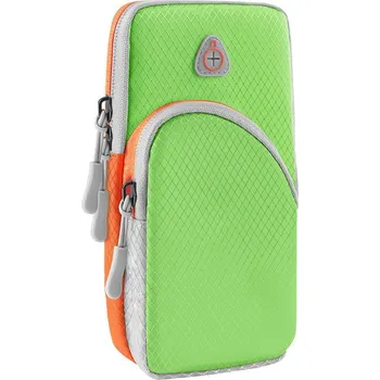 Pouzdro na mobilní telefon Sportovní pouzdro na ruku 20 x 4 x 9,5 cm zelené