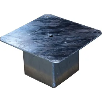 Plotový sloupek Čtvercová krytka otvoru vnějšího plastového pouzdra Cosnet s průměrem 135 x 135 mm