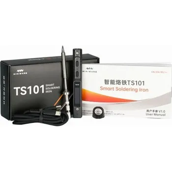 Laboratorní přístroj TS101 Digitální Pájecí Stanice s OLED Displejem - Rychlé a Přesné Svařování