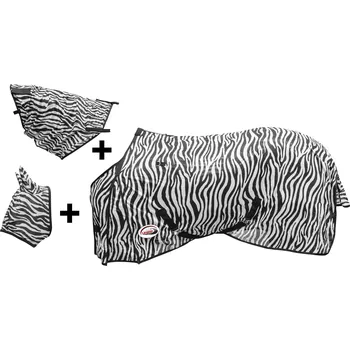 Deka pro koně Umbria Set deky s krkem i s maskou ZEBRA Deky: 135