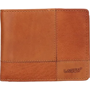 Peněženka Pánská kožená peněženka Lagen Ivo - hnědá