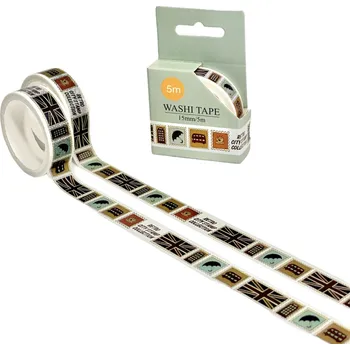 Lepicí páska AKN Washi páska - Londýn (5m)