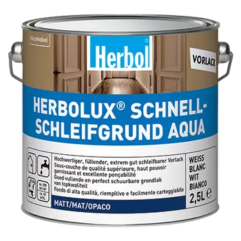 Lak na dřevo Schnellschleifgrund Aqua 2,5 l Herbol
