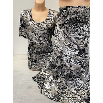 Dámský kostýmek Dámské kostýmky, Barva Jako na obrázku, Velikost 38 - na zakázku, Materiál 96% Viskoza 4% Lycra