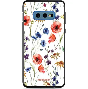 Pouzdro na mobilní telefon Lesklý kryt Mobiwear Glossy - Samsung Galaxy S10e - G032G - Luční kvítí (Prémiové lesklé pouzdro, obal, kryt Mobiwear Glossy na mobil Samsung Galaxy S10e - G032G - Luční kvítí, materiál Plast + TPU silikon - krytí po všech stranách, neošoupatelný potisk,)