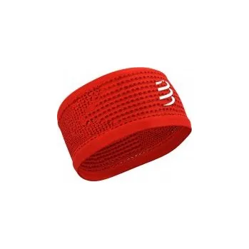 Sportovní čelenka COMPRESSPORT Headband ON/OFF red Červená čelenka