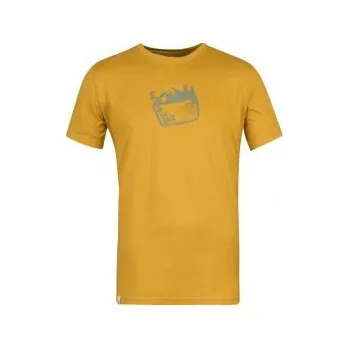 Pánská móda Hannah RAVI honey XXL; Žlutá triko