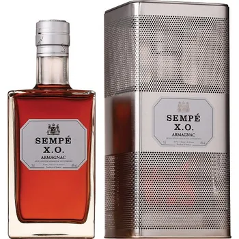 Brandy Sempé X.O Cubic Decanter (0,7l) v dárkové krabičce
