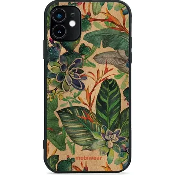 Pouzdro na mobilní telefon Lesklý kryt Mobiwear Glossy - Apple iPhone 11 - G036G - Sukulenty (Prémiové lesklé pouzdro, obal, kryt Mobiwear Glossy na mobil Apple iPhone 11 - G036G - Sukulenty, materiál Plast + TPU silikon - krytí po všech stranách, neošoupatelný potisk, tenké)