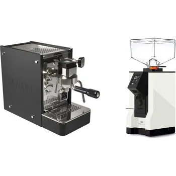 Kávovar Stone Espresso Lite Black + Eureka Mignon Perfetto, BL white