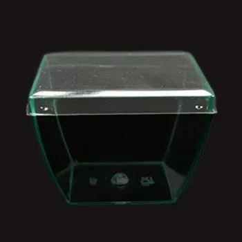 Jednorázové nádobí Víčko na misku hranatou 175ml (MH175)/ 10 ks