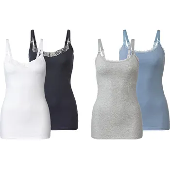 esmara® Dámský top na kojení s BIO bavlnou, 2 kusy