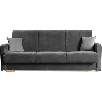 Pohovka LAOSA rozkládací pohovka, tmavě šedá