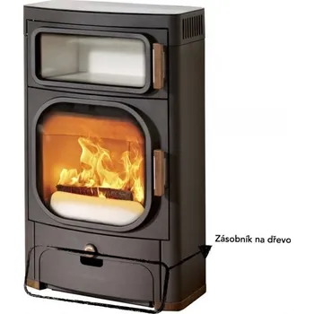 Krbová kamna Austroflamm Heidi Back zásuvka na dřevo