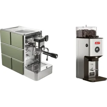 Kávovar Stone Espresso Mine Green + Lelit William PL72