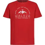 Chlapecké funkční tričko Maloja PAPAVERB. - červená XXL