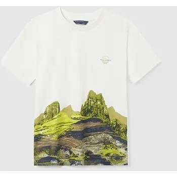 Chlapecké tričko chlapecké triko s potiskem Mayoral Nukutavake 6071-90 velikost 170