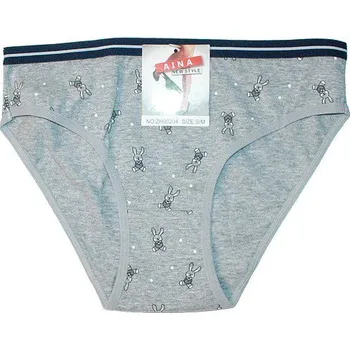 Dámské kalhoty Dámské kalhotky do boků motiv zajíčci ZH00204 - 602/35