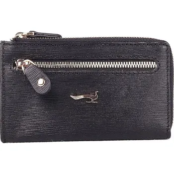 Dámská luxusní kožená klíčenka Marta Ponti no. 010 černá | KabelkyproVas.cz