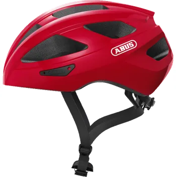 Cyklistická přilba PŘILBA ABUS MACATOR ČERVENÁ - 58-62 cm