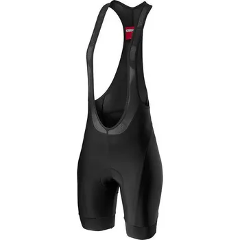 Cyklistické kalhoty Kraťasy Castelli Prima Bib 4520062 dámské black/dark grey S