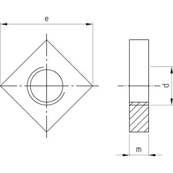 Matice DIN 562 A4 M 10 A/F 17