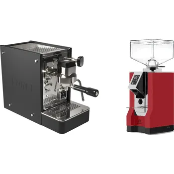 Kávovar Stone Espresso Lite Black + Eureka Mignon Bravo, CR ferrari red