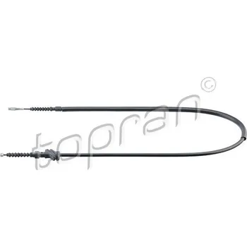 Lanko parkovací brzdy Tažné lanko, parkovací brzda, , 893609721A, 893609721F, TOPRAN, 104 345