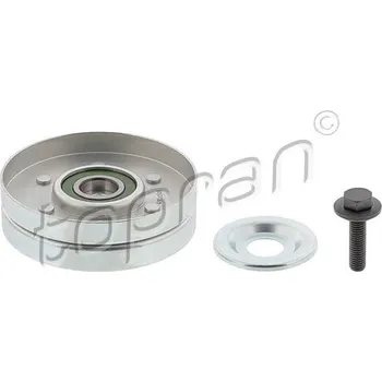 Rozvod motoru Vratná/vodicí kladka, klínový žebrový řemen, , 06H903341C, 06H903341D, TOPRAN, 114 212