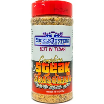 Koření BBQ koření Campfire steak Seasoning 370g Suckle Busters