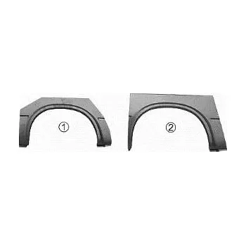 Blatník karosérie Opravný plech zadní blatník, FORD TRANSIT 92-00,1896148,, ECAR, 32458451