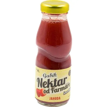 Limonáda Farmářské Smoothie Gabík - Jahoda 200ml