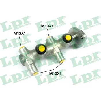 Brzdový válec Hlavní brzdový válec, , 1613087, 5138237, 6046469, 6046470, 6057063, 6067715, 77FB2140ALA, D77FB2140ALA, LPR, 1500