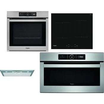 Set domácích spotřebičů WHIRLPOOL AKZ9 9480 IX + WHIRLPOOL WS Q2760 BF + WHIRLPOOL AKR 650/1 IX + WHIRLPOOL ABSOLUTE AMW 730 IX