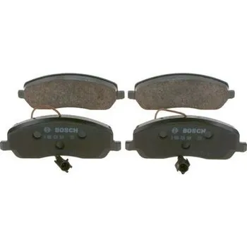Brzdová destička Sada brzdových destiček, kotoučová brzda, , 77362332, BOSCH, 0 986 424 084