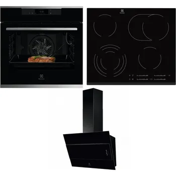 Set domácích spotřebičů ELECTROLUX KOEBP39X + ELECTROLUX EHF6547FXK + ELECTROLUX LFV316K