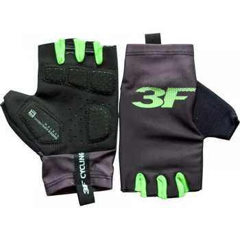 Cyklistické rukavice 3F CYKLISTICKÉ rukavice ROUBAIX pro dospělé - 3 barvy velikost rukavic: S, barva rukavic: zelená