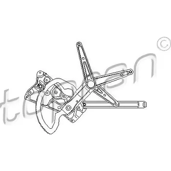Stahovačka okna Zvedací zařízení oken, , 51331977610, TOPRAN, 501 823