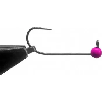 Rybářský háček Jigová hlavička Jigovky HD Barbless Pink vel.6 5ks - 0,4 g