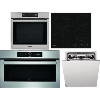 Set domácích spotřebičů WHIRLPOOL AKZ9 9480 IX + WHIRLPOOL AKT 8900 BA + WHIRLPOOL ABSOLUTE AMW 730 IX + WHIRLPOOL WIO 3T133 PLE