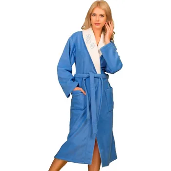 Dámské noční prádlo Dámský župan 20388 modrý SPACE