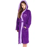 Dorostový župan 21064 fialový SPACE