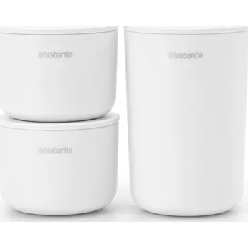 Brabantia RENEW Úložné boxy 3 ks - bílá