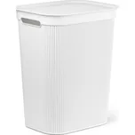 Koš 50,0l na použ.pr. bílý BRISEN, 43x34x53cm, plast