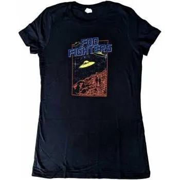 Merch Foo Fighters: Foo Fighters Ladies T-shirt: Ufos 2015 European Tour (ex-tour) (back Print) (medium) M
