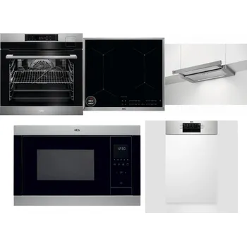 Set domácích spotřebičů AEG BSK792380M + AEG Mastery SenseBoil IAE64413XB + AEG DPE5660M + AEG Mastery MSB2547D-M + AEG Mastery MaxiFlex FEE73517PM